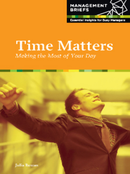 Title details for Time Matters by Julia Rowan - Available